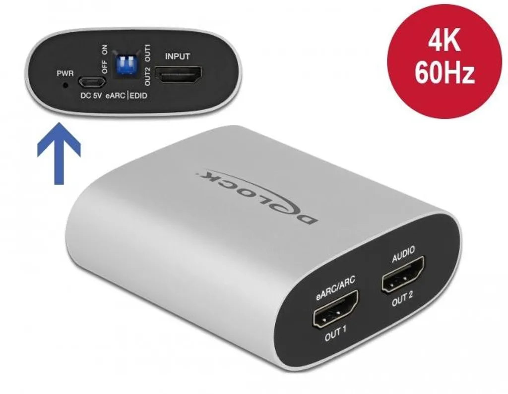 Récupérer le Son HDMI vers Enceintes avec le Delock Audio-Disembedder