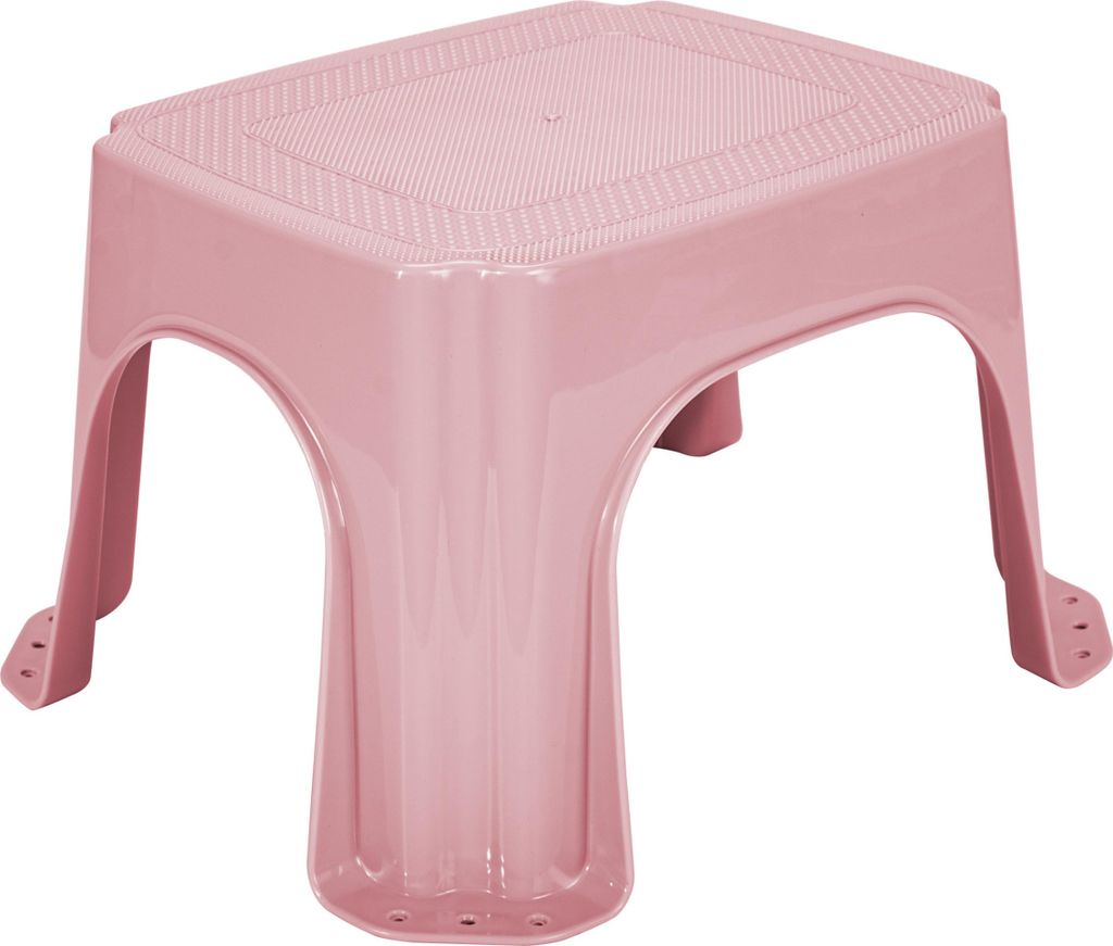 Hega Hogar Kuchenhocker/Trittschemel - rosa - 27 x 23 x 21 Produktbild 