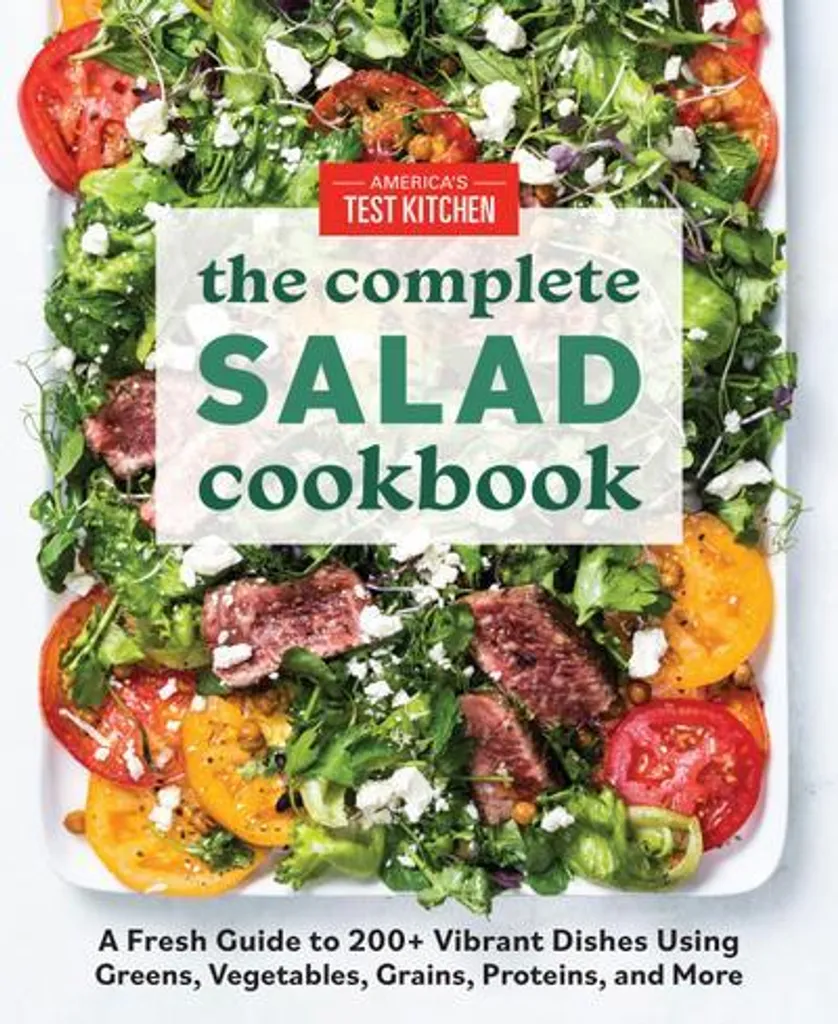 Livre de recettes de salades gourmandes The Complete Salad Cookbook 21cm