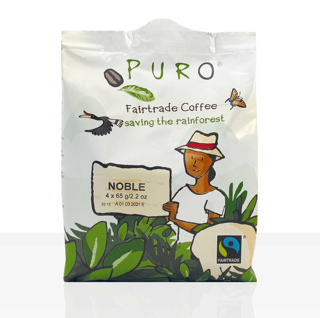 Miko Puro Fairtrade Noble Pouch-Beutel gemahlen 48 x 65g Produktbild 