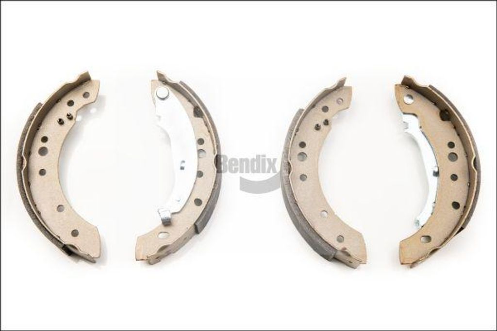 BENDIX Braking BXS1238 Bremsbackensatz OE 7701209586 kompatibel mit Twingo