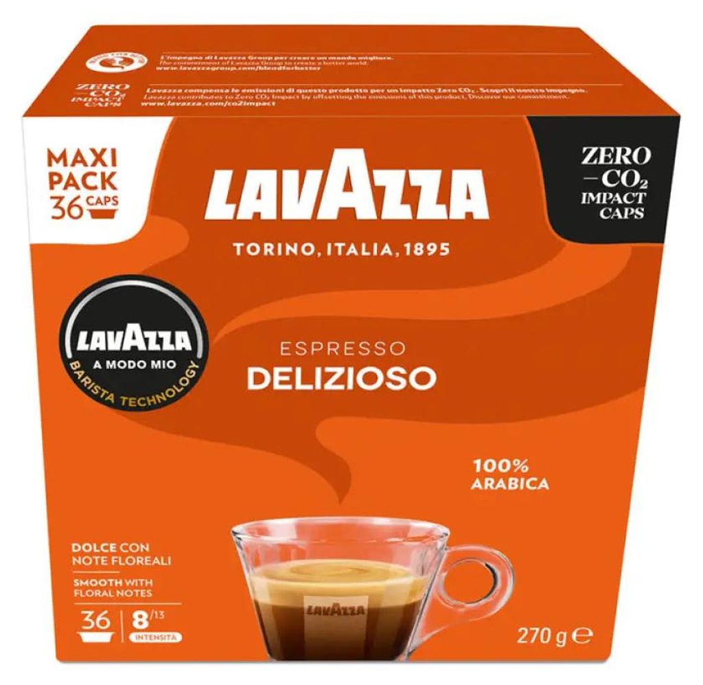 Lavazza Delizioso, Kaffeekapsel, Espresso, Medium geröstet, Produktbild 