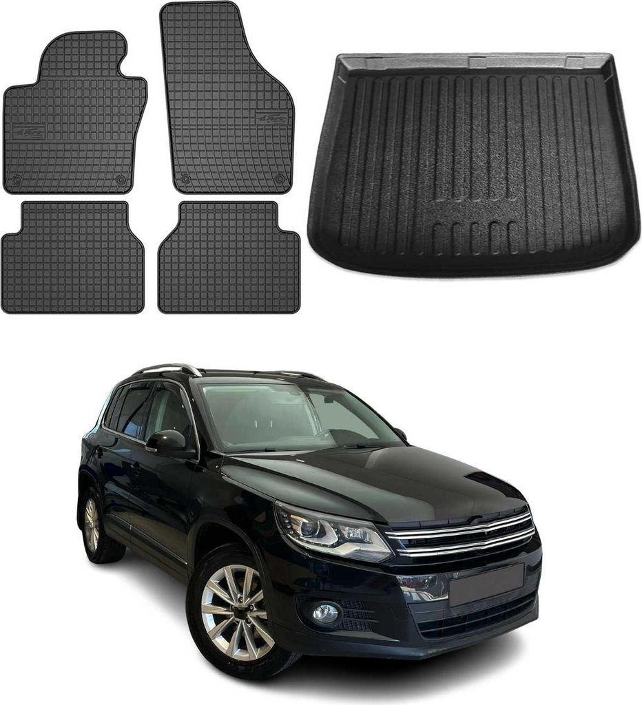 Set di tappetini e fodere per il bagagliaio per VW Tiguan Immagine del prodotto 