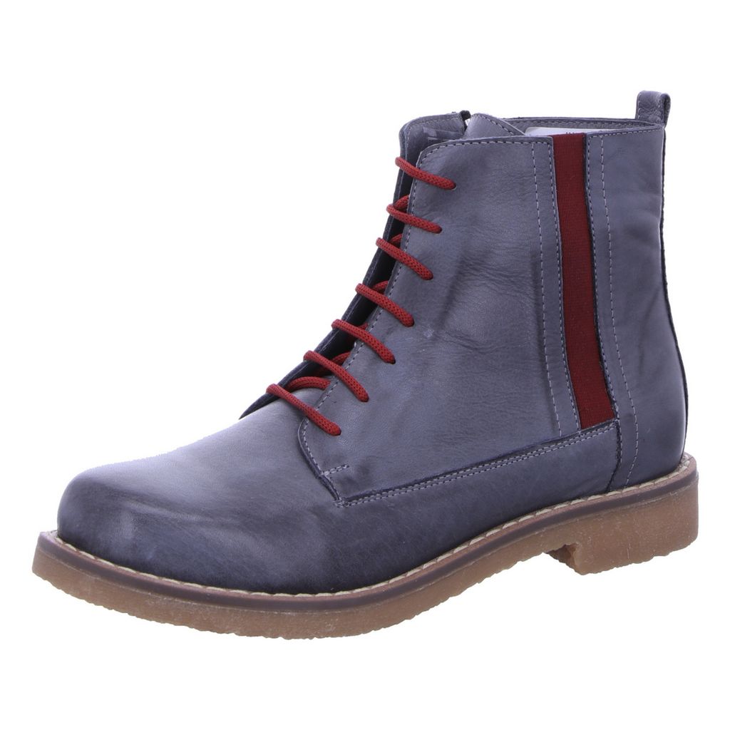 Gemini Damen Anilina Stiefelette 342240-205 grau/bordo
