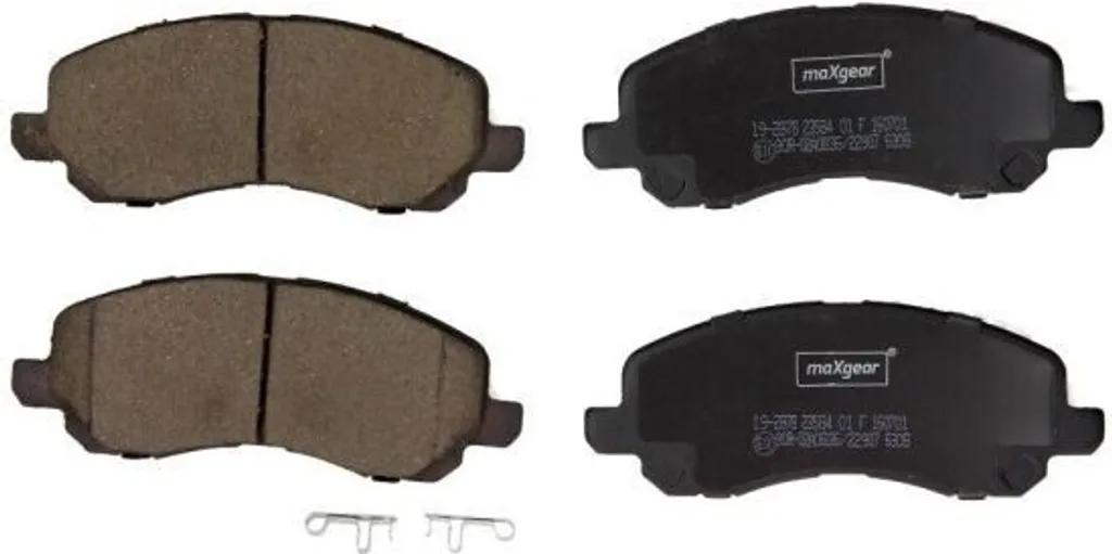 Jeu de plaquettes de frein à disque pour Jeep Compass et Patriot MK74
