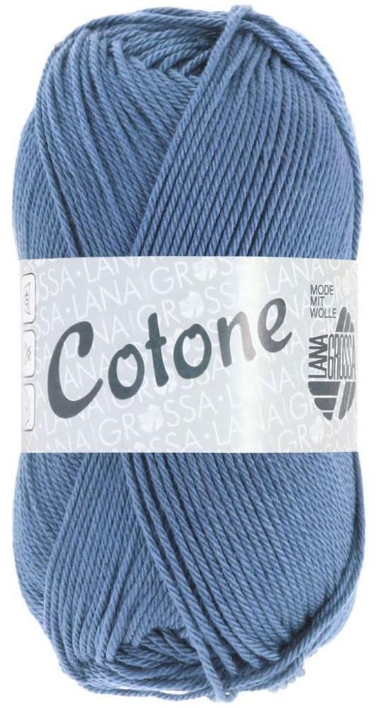 Lana Grossa - Cotone 0071 jeans Produktbild 