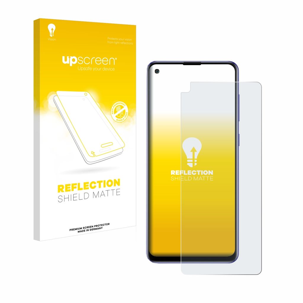 upscreen Schutzfolie für Samsung Galaxy A21s Displayschutz Displayschutzfolie Folie Matt Entspiegelungsfolie