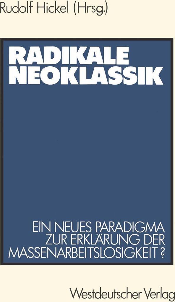Radikale Neoklassik