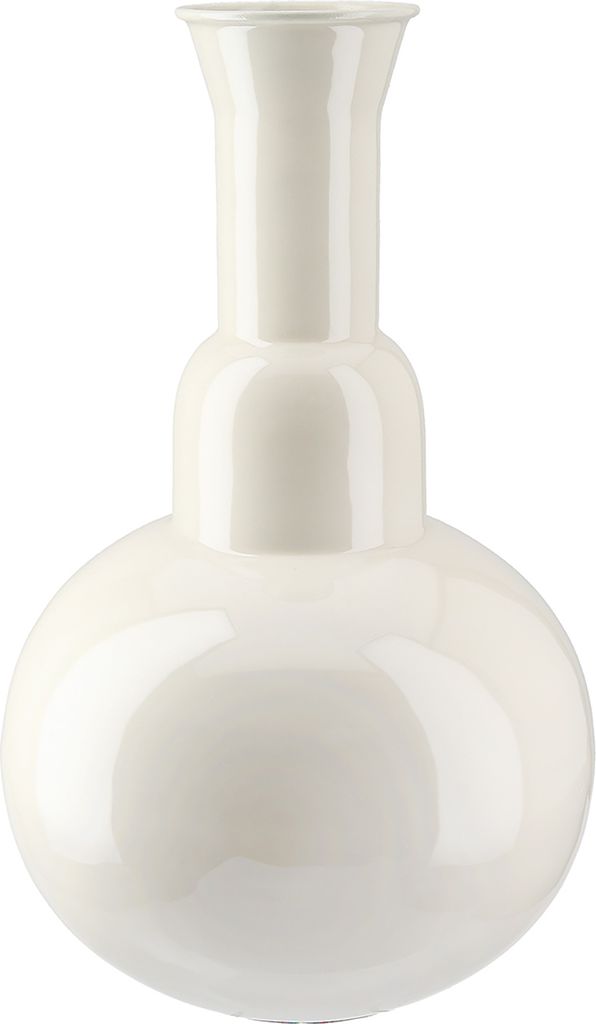 GILDE Vase Filu, creme H.36 cm