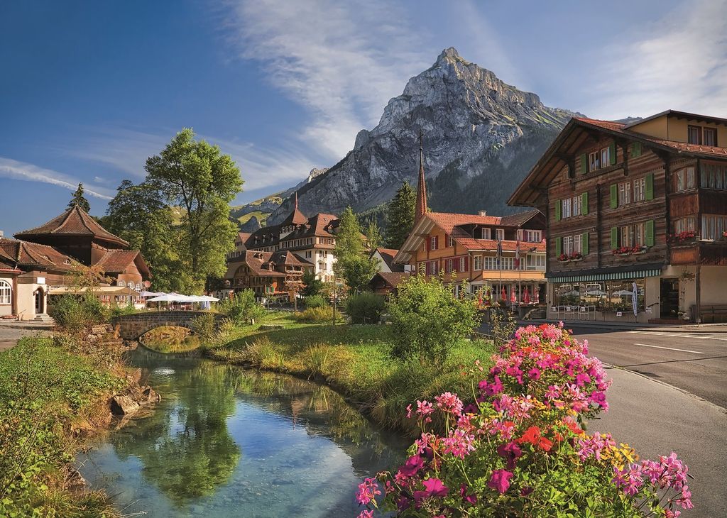 Trefl, Alpen im Sommer, 2000 Teile Puzzle Produktbild 
