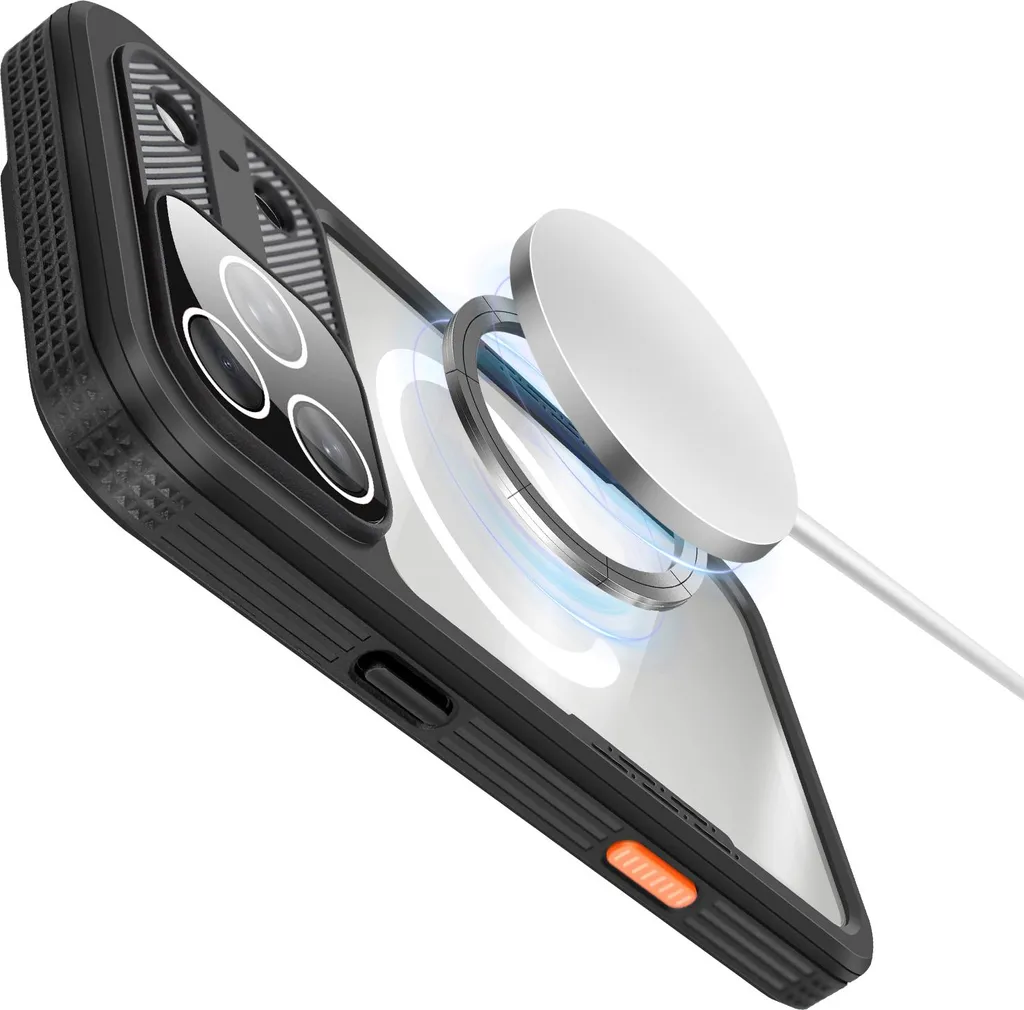 Étui de protection étanche iPhone 17 Pro Max antichoc MagSafe Noir - 3