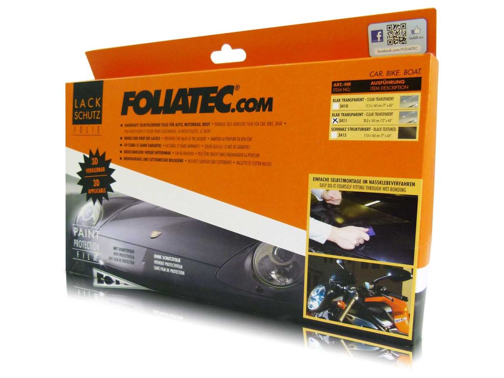 FOLIATEC Paint Protection Film, 1 kusov Obrázok produktu 