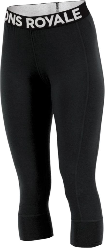 MONS ROYALE Cascade Merino Flex 200 3/4 Legging schwarz XL