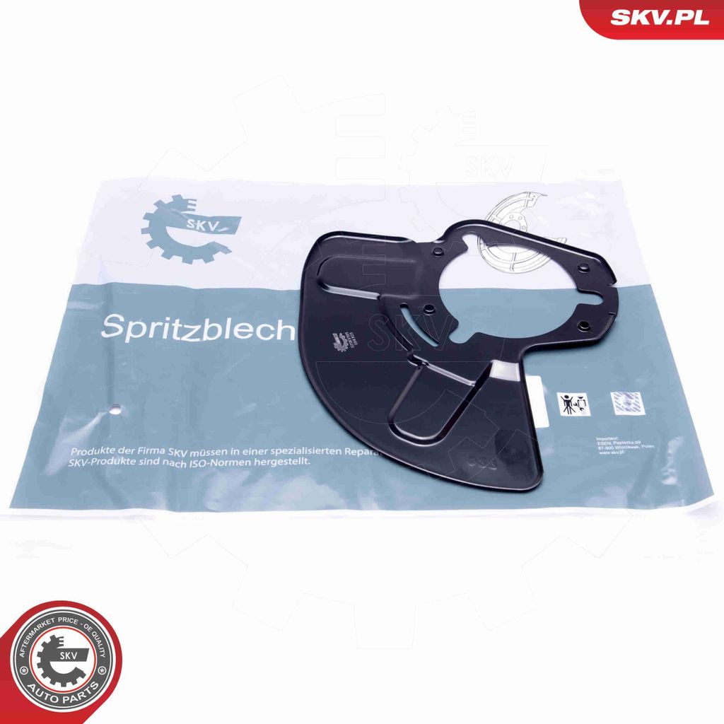 ESEN SKV Spritzblech Bremsscheibe für OPEL ZAFIRA B (A05) Vorne Links 57SKV101 Ankerblech