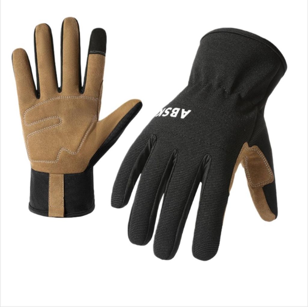 INF ABSK Schwarze Gartenhandschuhe für den Außenbereich – Touchscreen, Anti-Rutsch XL