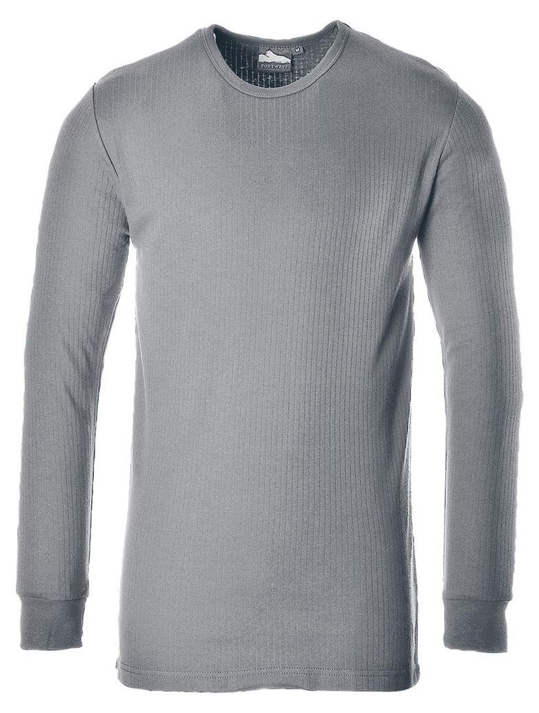T-shirt Thermique Manches Longues Couleur : Gris Taille L - Image du produit 