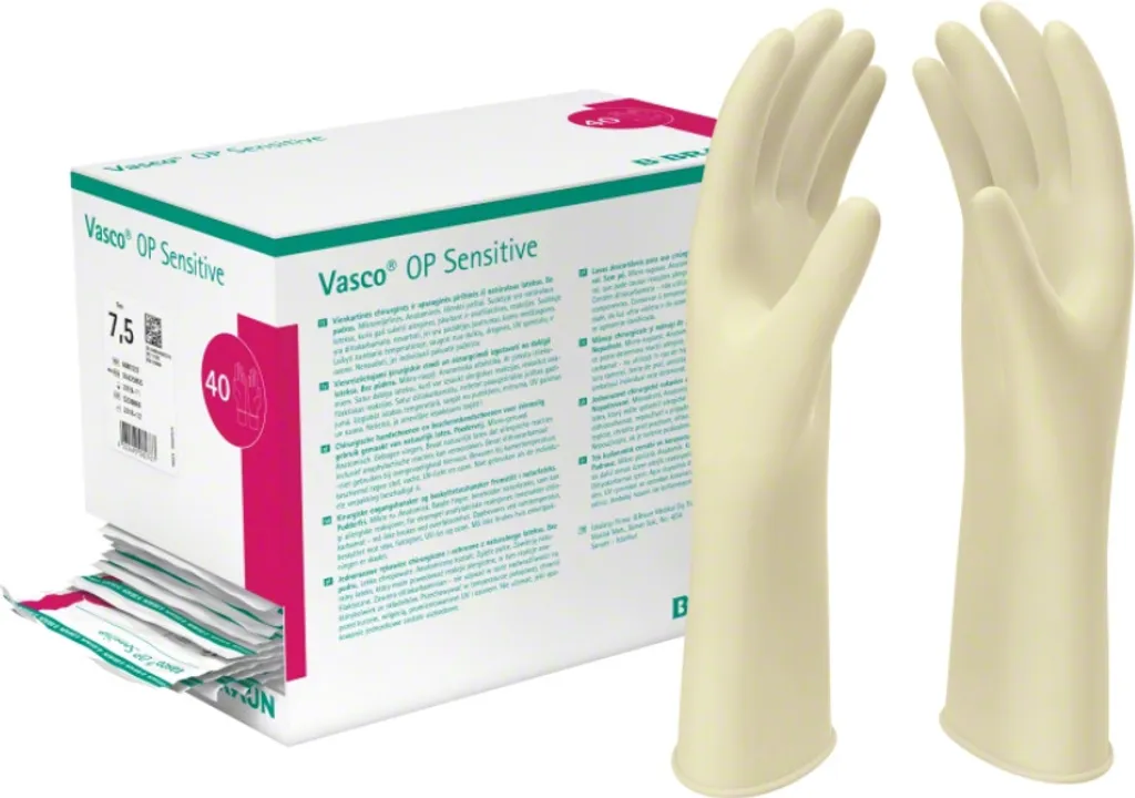Vasco OP Sensitive Taille 6 Gants de Chirurgie Stériles en Latex 1 Paire