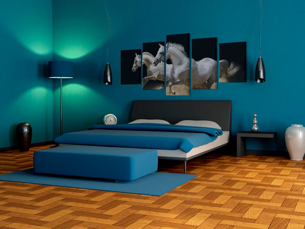 Akustikbild Natur 200x100 cm Bilder Akustikschaum Hochleistungsschallabsorber Schallschutz Leinwand 5 tlg Wandbild Raumakustik Schalldämmung 030216-6