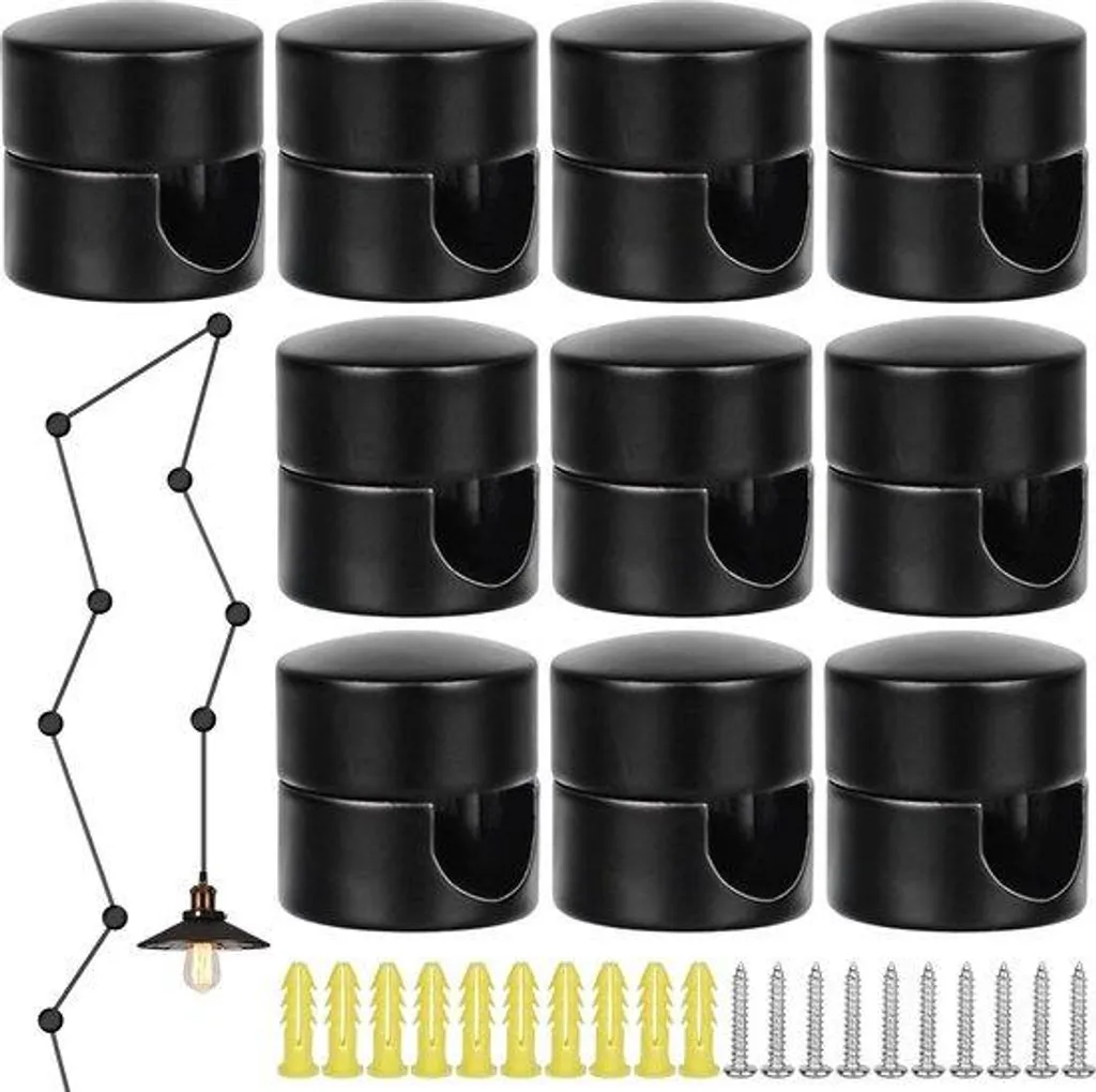 Support de Câble pour Chambre d'Enfant - Fixation Plafonnier Aluminium 10x