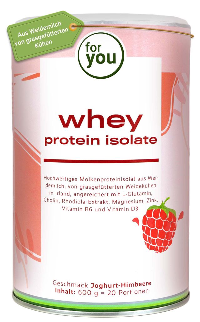 pre vás srvátkový proteínový izolát - Joghurt-Himbeere Obrázok produktu 