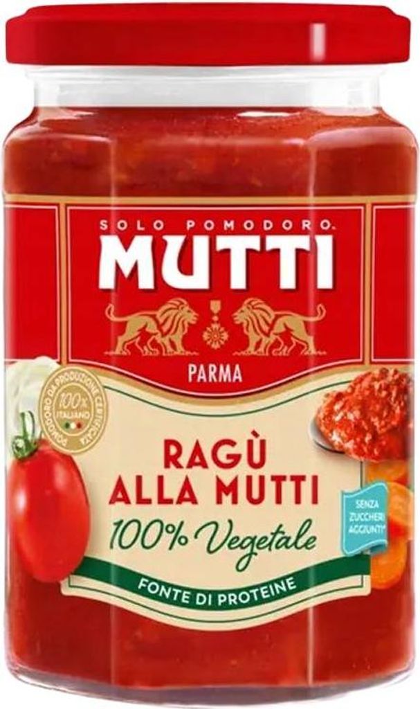 Mutti Ragu 100 % Vegetale 280 g italská veganská omáčka na Obrázek produktu 
