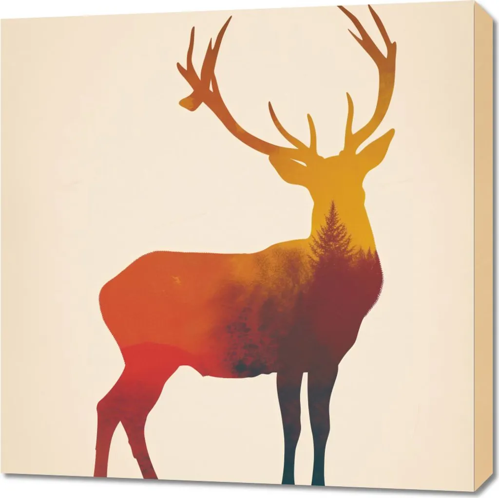 Décoration Murale Lumière du monarque de Walden 70x70 cm pour Salon Chic