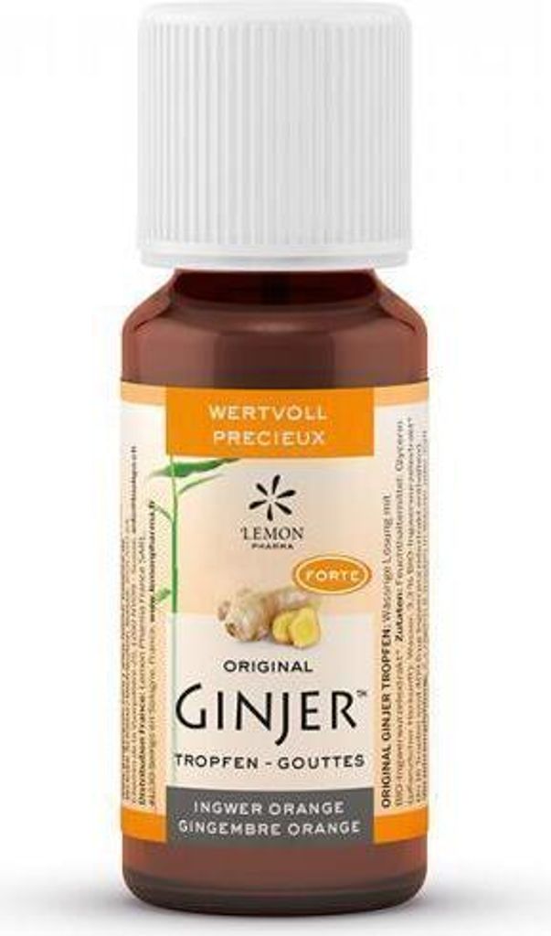 Ginjer Gocce di zenzero - Forte 20ml Immagine del prodotto 