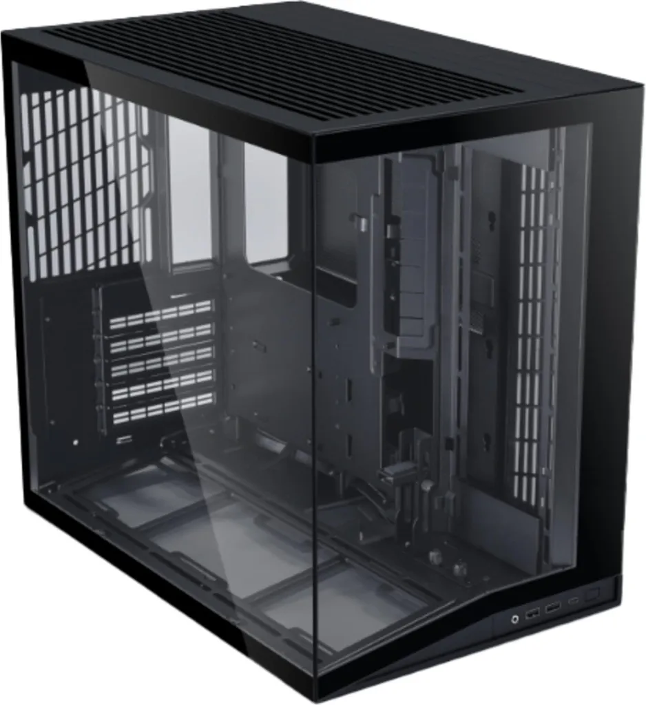 Boîtier PC Gamer Lian Li O11 Dynamic Mini V2 Flow Noir - Idéal Watercooling