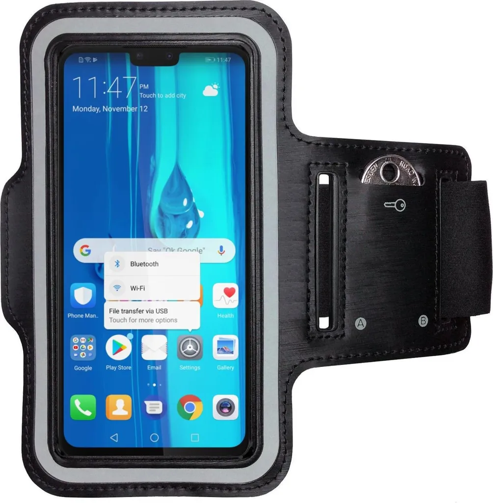 Huawei Y9 (2019) telefono cellulare custodia da braccio sport borsa da braccio sport