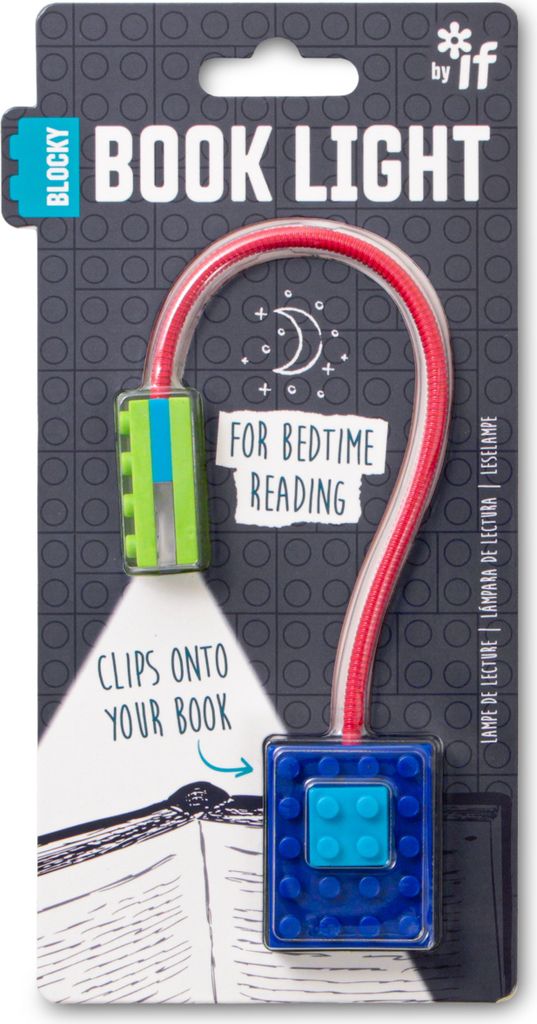 Blocky Book Light Leselampe, blau Produktbild 