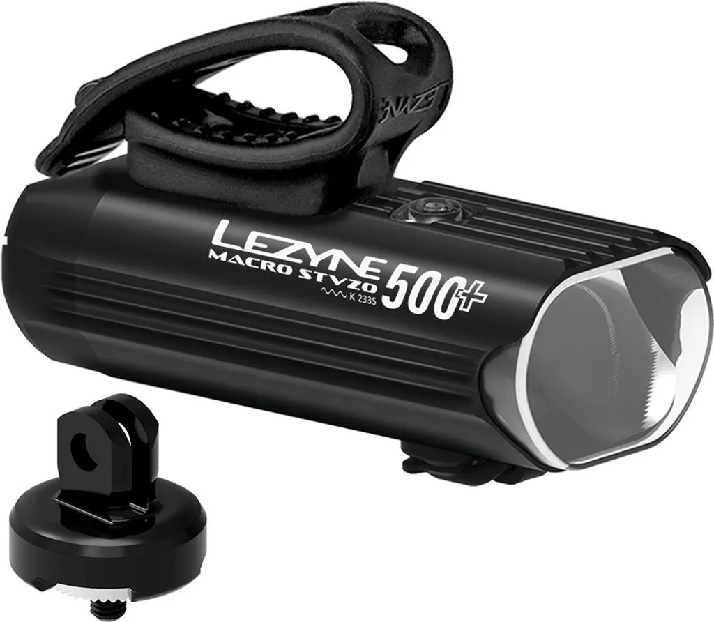 Éclairage Vélo Anti-Éblouissement Lezyne Macro Drive 500+ Kit de Sécurité