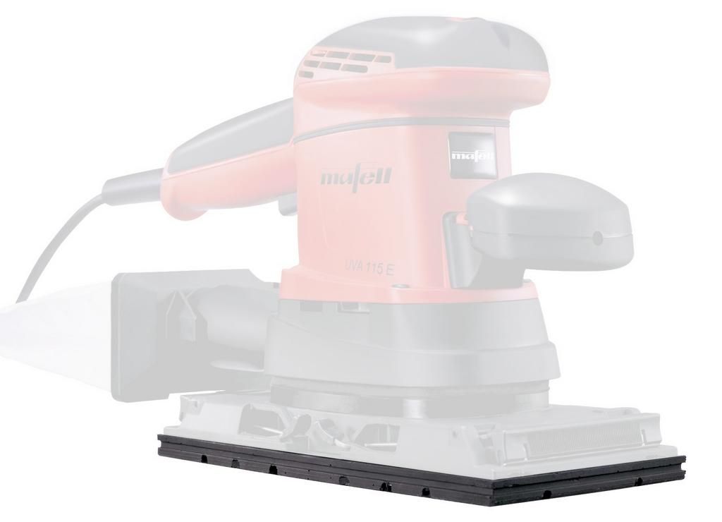 Mafell Schleifplatte mit Kletthaftung 115 x 230 mm für UVA Produktbild 