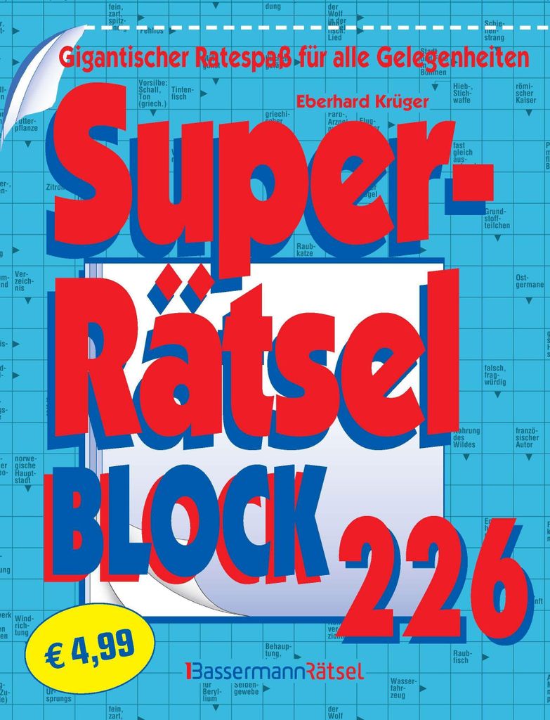 Superrätselblock 226 (5 Exemplare à 4,99 EUR) Produktbild 