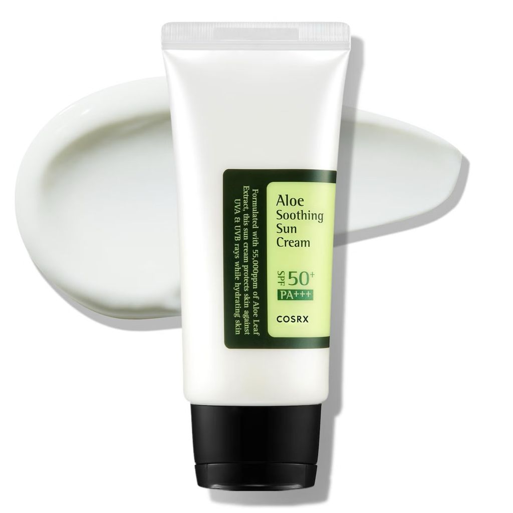 Sonnencreme Sonnenschutzpflege mit Aloe Vera COSRX Soothing Sun Cream SPF 50+, 1x 50ml