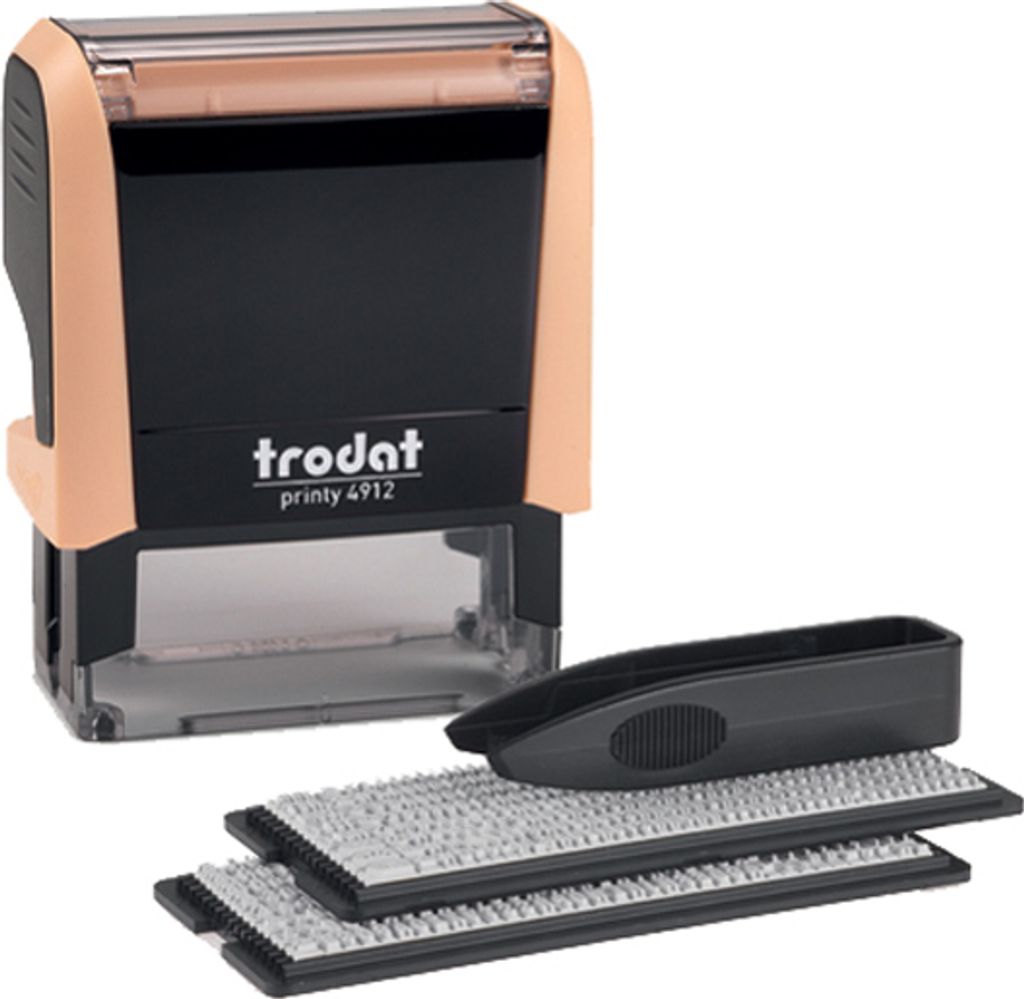 trodat Stempel Printy Typom 4.0/SB Paste Cre+Kis schw 4912