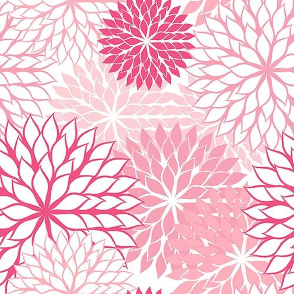 Papstar Servietten, 3-lagig 1/4-Falz 40 x 40 cm rose "Floralies" 10 x 20 Stück