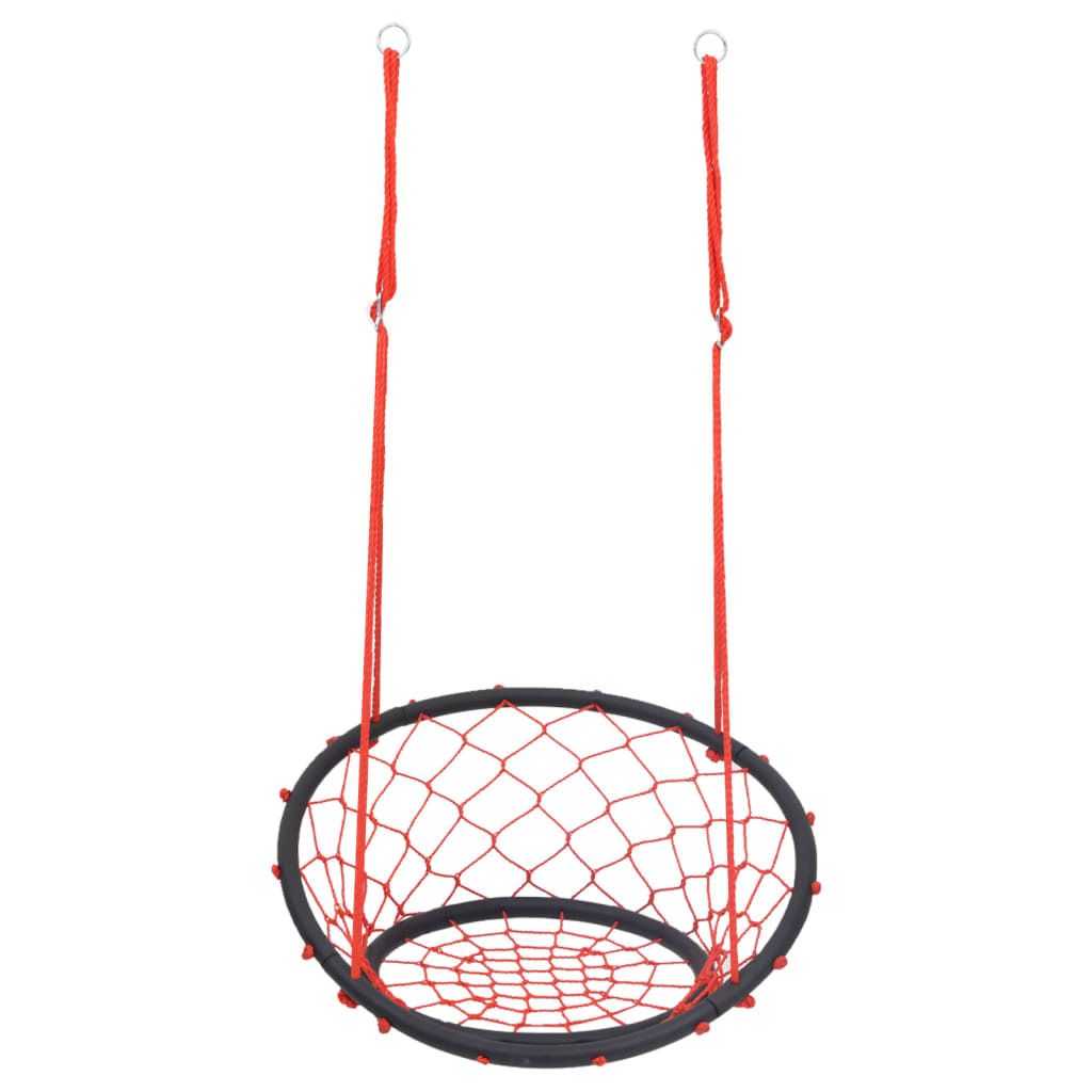vidaXL Sedia a dondolo intrecciata 60 cm Immagine del prodotto 