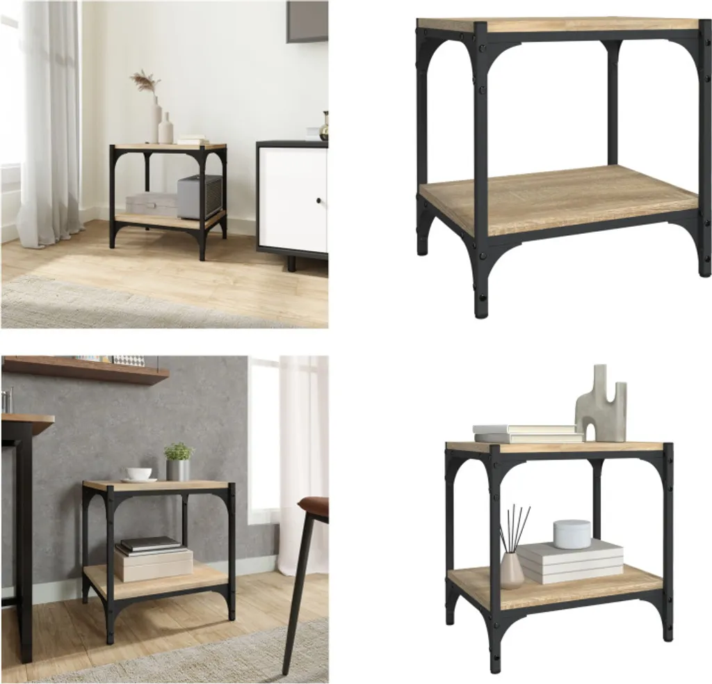 Mobile TV Moderno Sonoma 40x33x41 cm | Arredo Soggiorno Salvaspazio