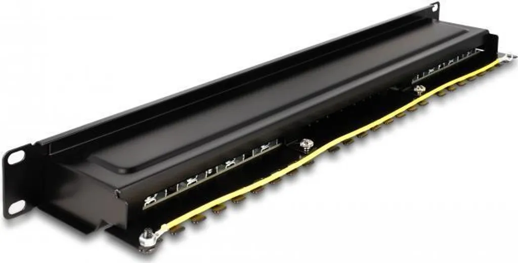 Soluzione Cablaggio Delock: Pannello Patch 16 Porte CAT 6a 1U Rack