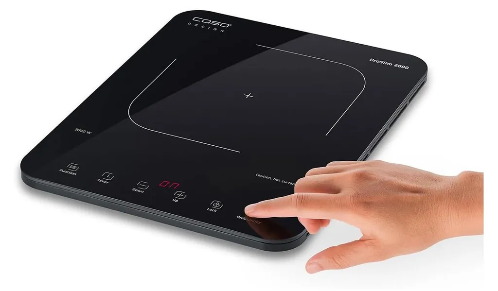 Cuisinez sans encombre avec la plaque induction fine Caso 2236 ProSlim