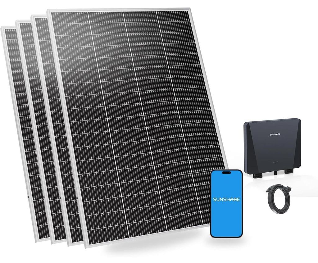 SUNSHARE Ray Lite 800 W PV-Anlage mit Solar Panel und Smart Produktbild 