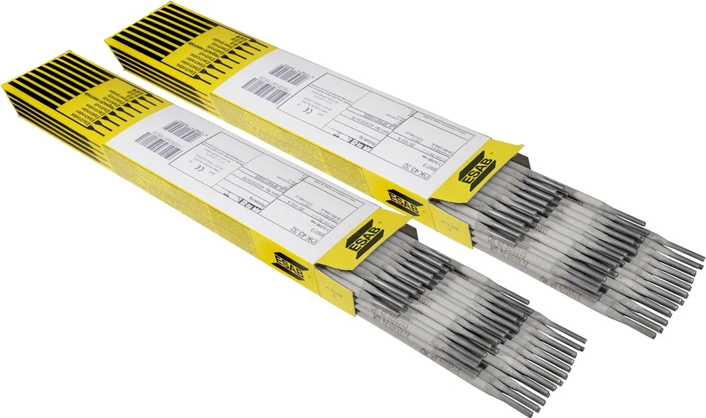 Électrodes de soudage GÜDE 190 pièces ESAB 2,0 x 300 mm pour poste à souder