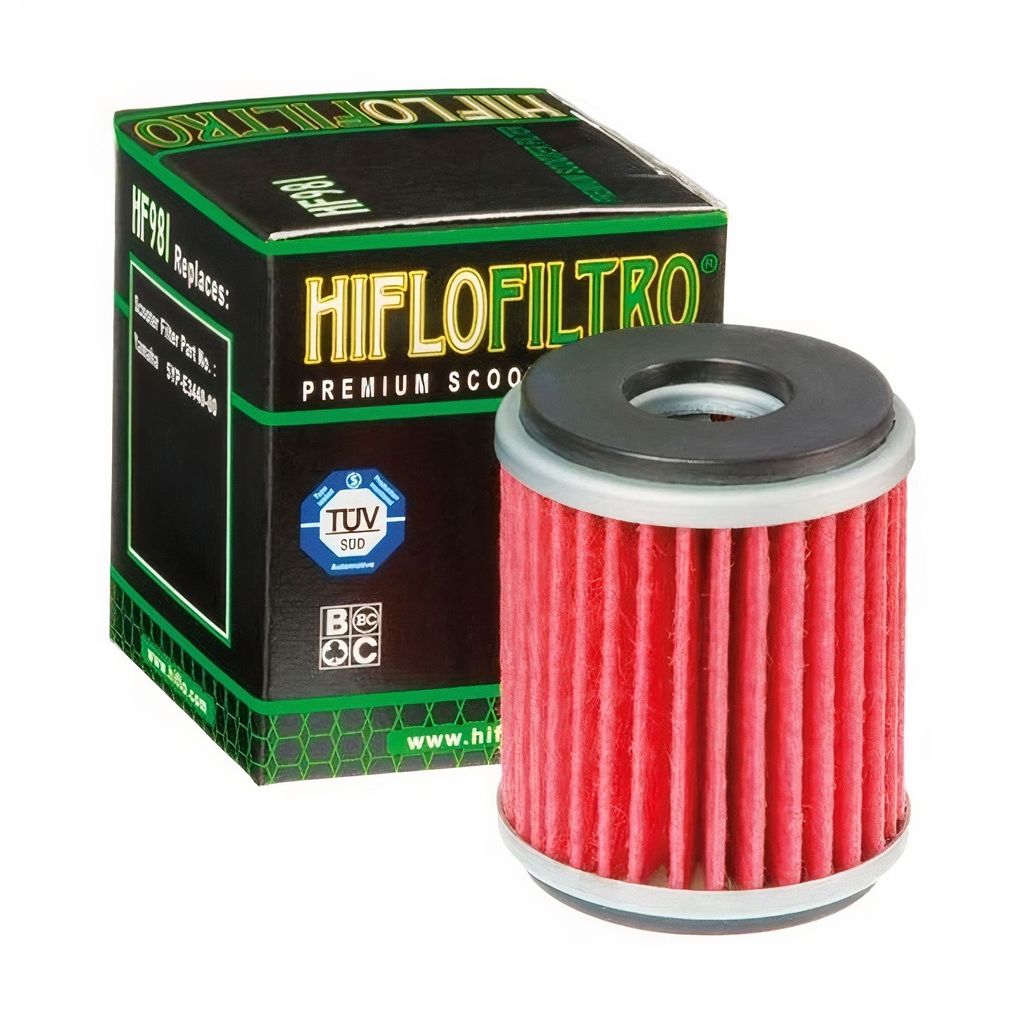 HifloFiltro HF981 Ölfilter, Anzahl 1, Black