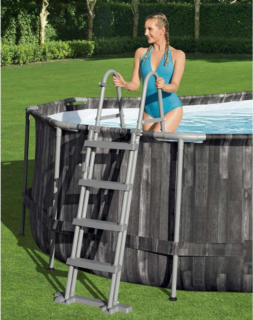 Bestway Sicherheitsleiter 122 cm Poolleiter Leiter Pool Produktbild 13