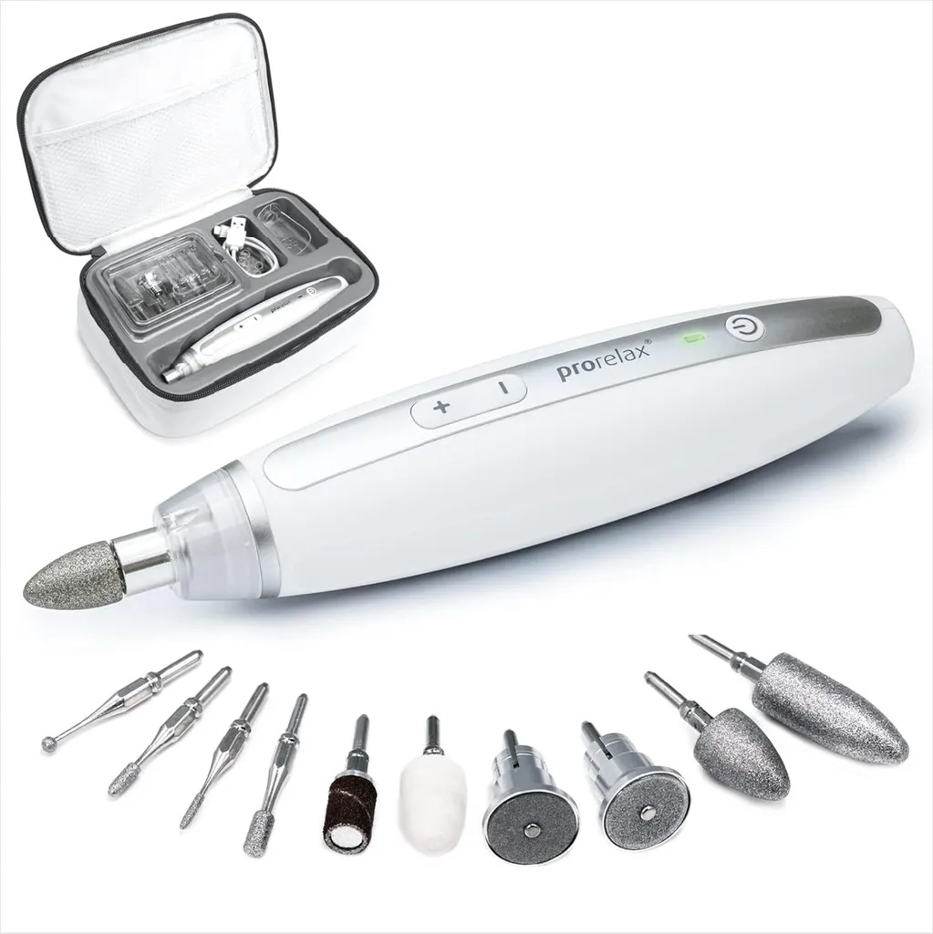 Set Pedicure Manicure KORONA Prorelax - Fresa Unghie Ricaricabile