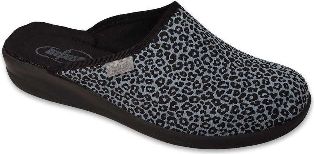 Hausschuhe Befado Pati 551D006 leopard