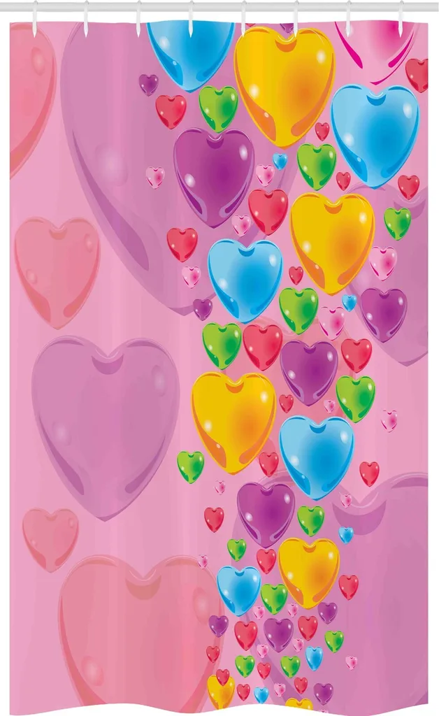 Tenda Doccia Cuori ABAKUHAUS | Il Restyling Bagno che Ami a Piccoli Prezzi