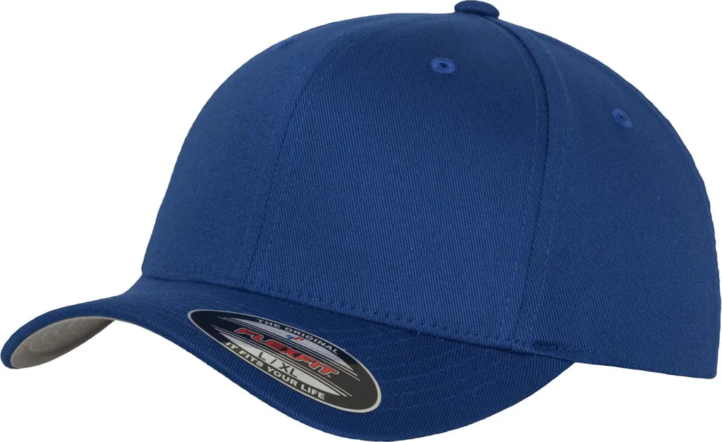 Berretto Flexfit 6277 Royal L/XL | Cappello Sportivo Lana Pettinata