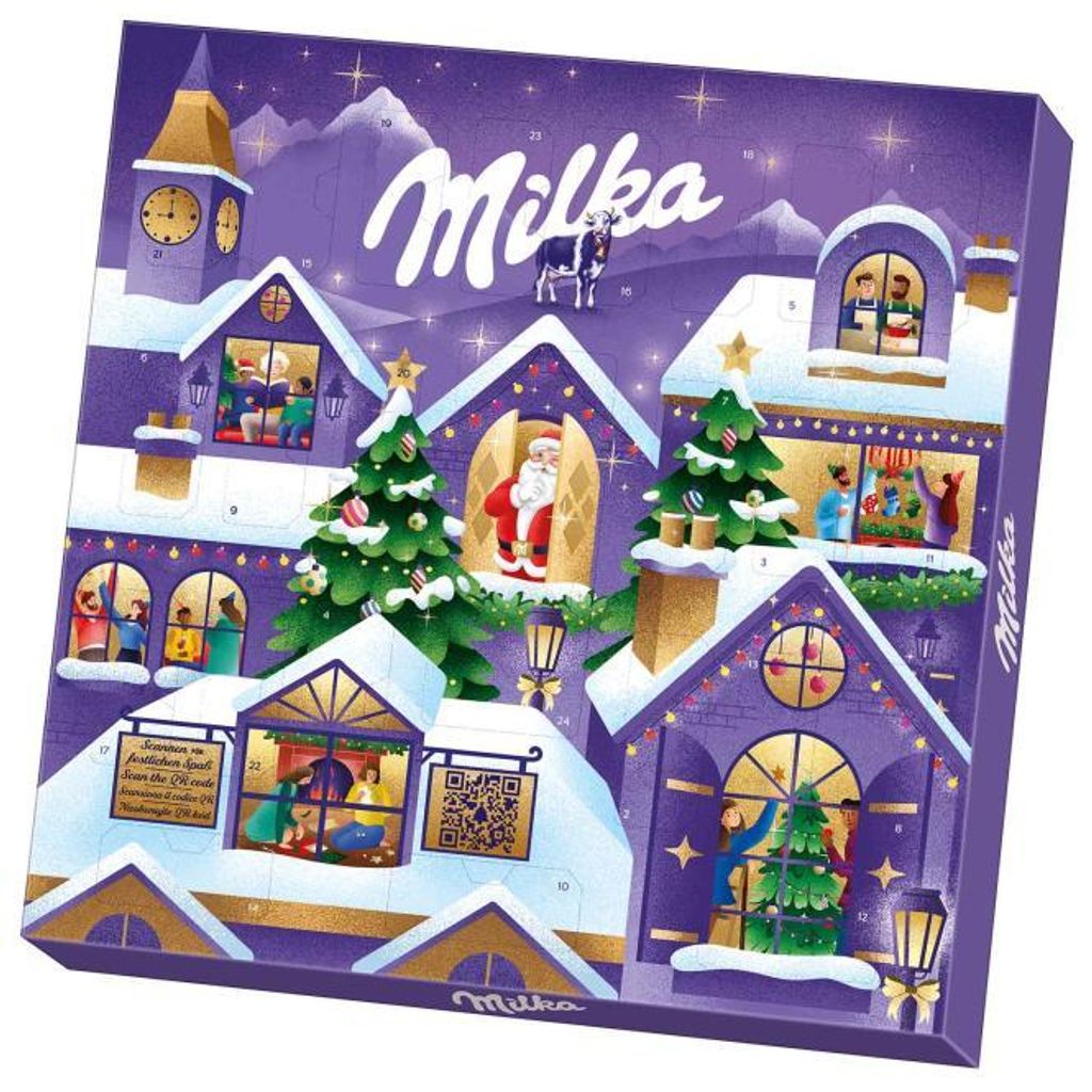 Milka Adventszauber Adventskalender Produktbild 