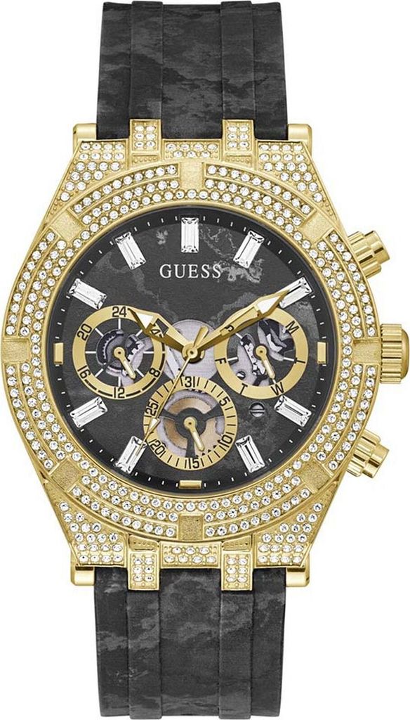 Guess Herrenuhr GW0418G2 CYRKONIE grau Produktbild 